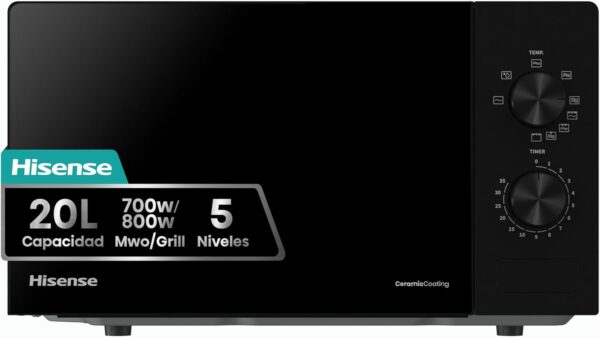 Hisense H20MOBP1G - Microondas con Hisense H20MOBP1G  Microondas