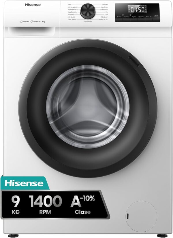 Hisense WF1Q9041BW  Lavadora,