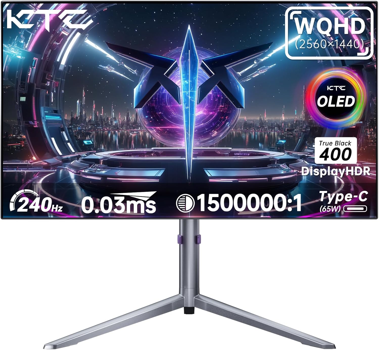 KTC Monitor OLED 27 Pulgadas WQHD KTC Monitor OLED 27 Pulgadas WQHD