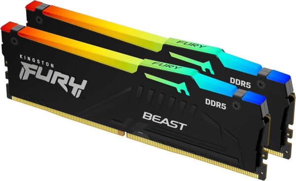 Kingston FURY Beast Negro RGB 32GB Kingston FURY Beast Negro RGB 32GB