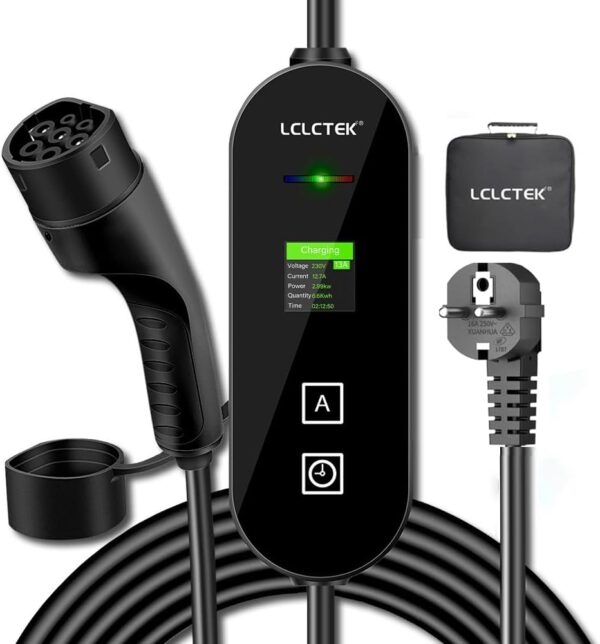 LCLCTEK® Cargador Coche Electrico