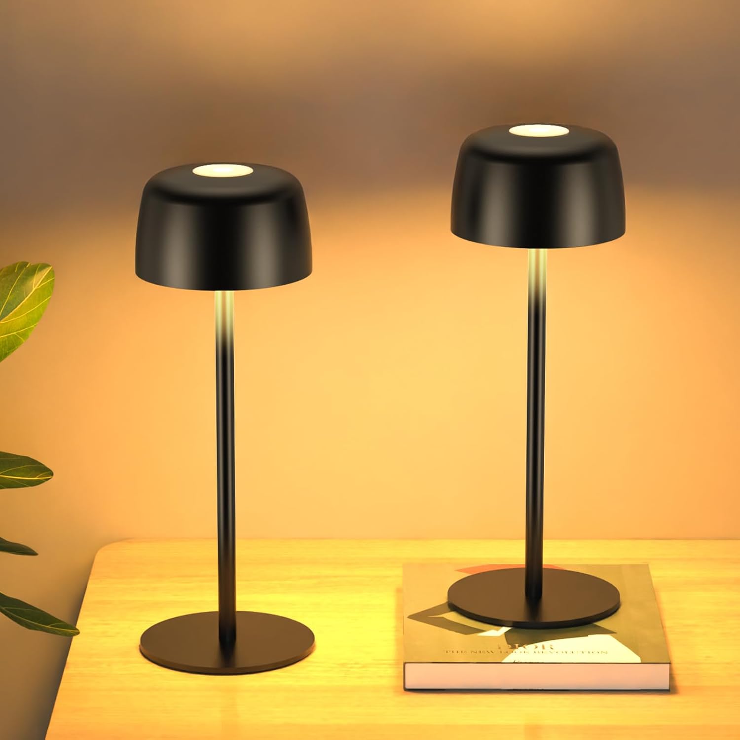Lámpara de Mesa Inalámbrica Metal, Lámpara Mesa Inalámbrica Metal