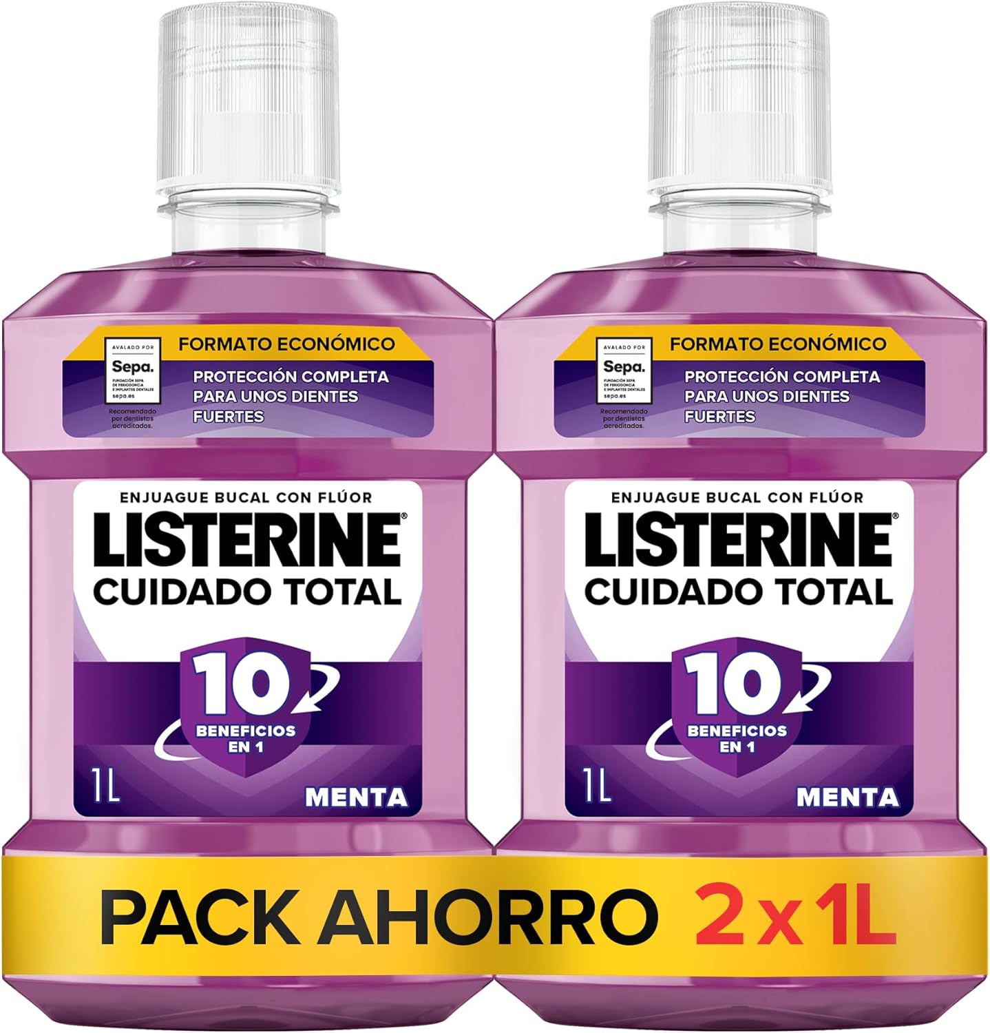 Listerine Cuidado Total pack 2
