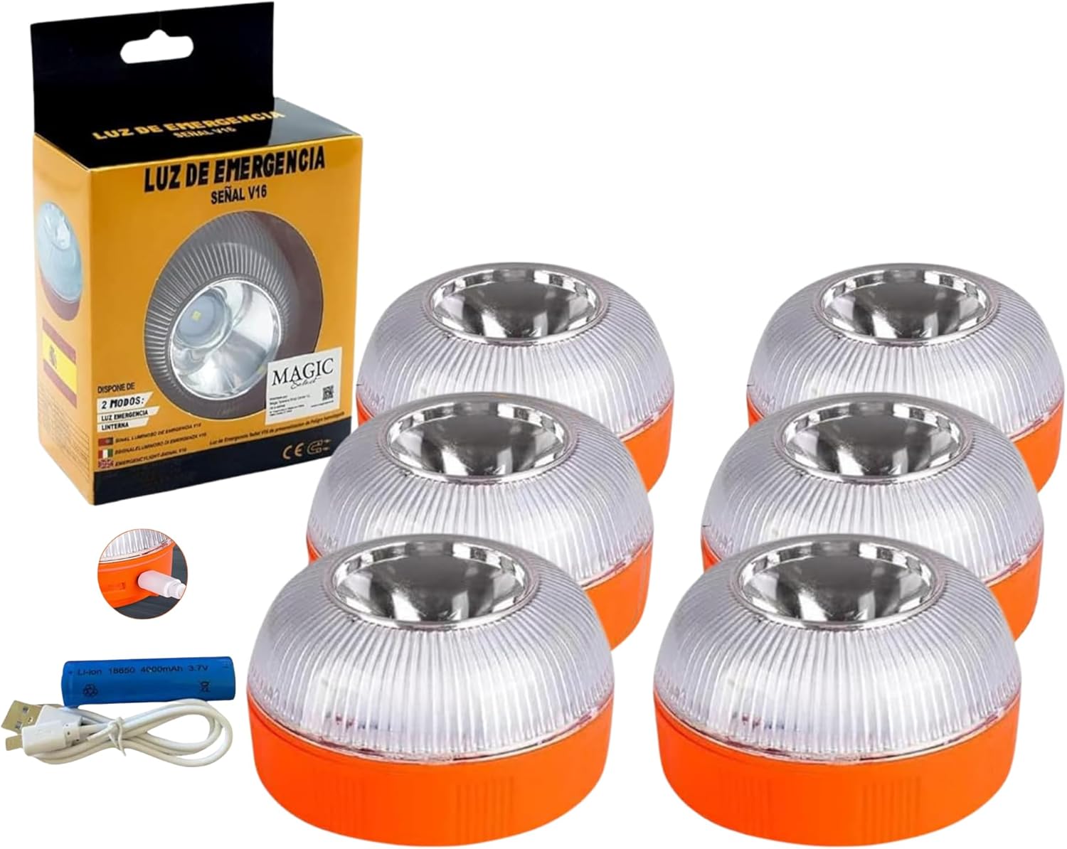 MAGIC SELECT 6X Luz Emergencia