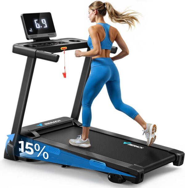 MERACH Cinta Correr Plegable