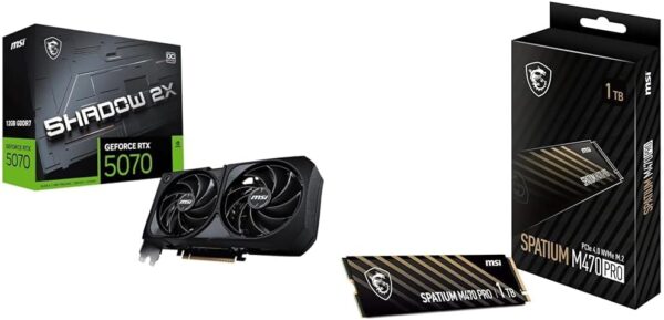 MSI GeForce RTX 5070 12G Shadow 2X MSI GeForce RTX 5070 12G Shadow 2X