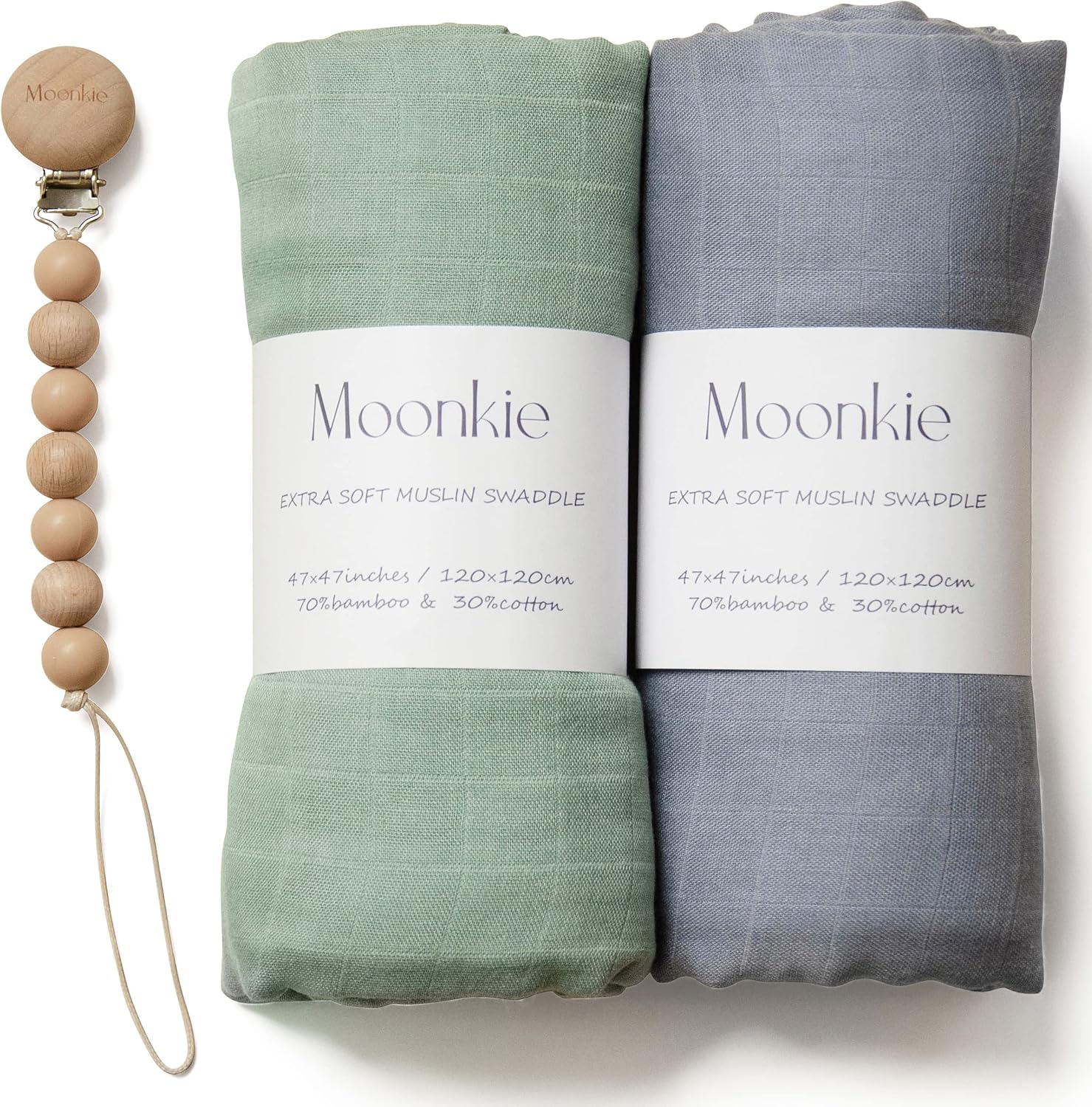 Moonkie Muselina Bebe Manta Bebe