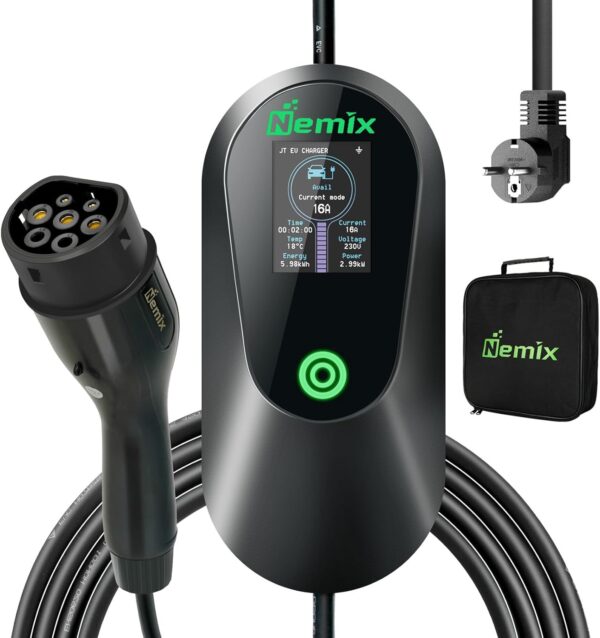 Nemix EV Cable de cargador tipo
