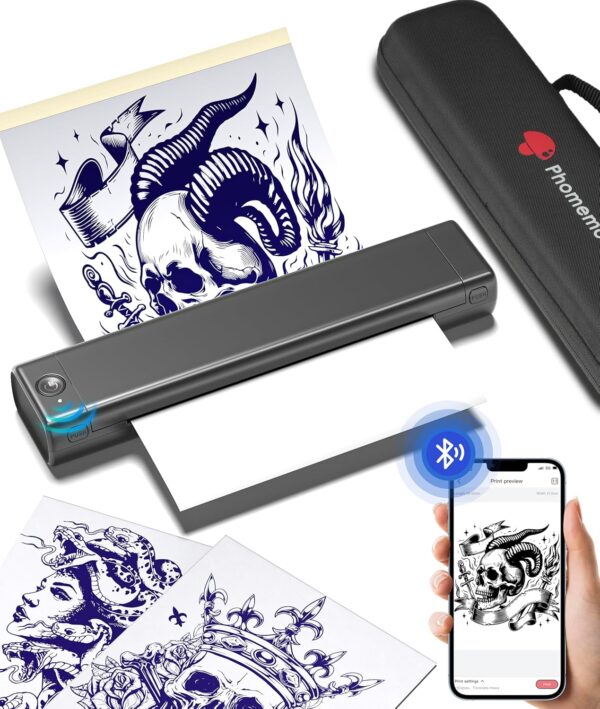 Phomemo M08F Termocopiadora Tatuaje