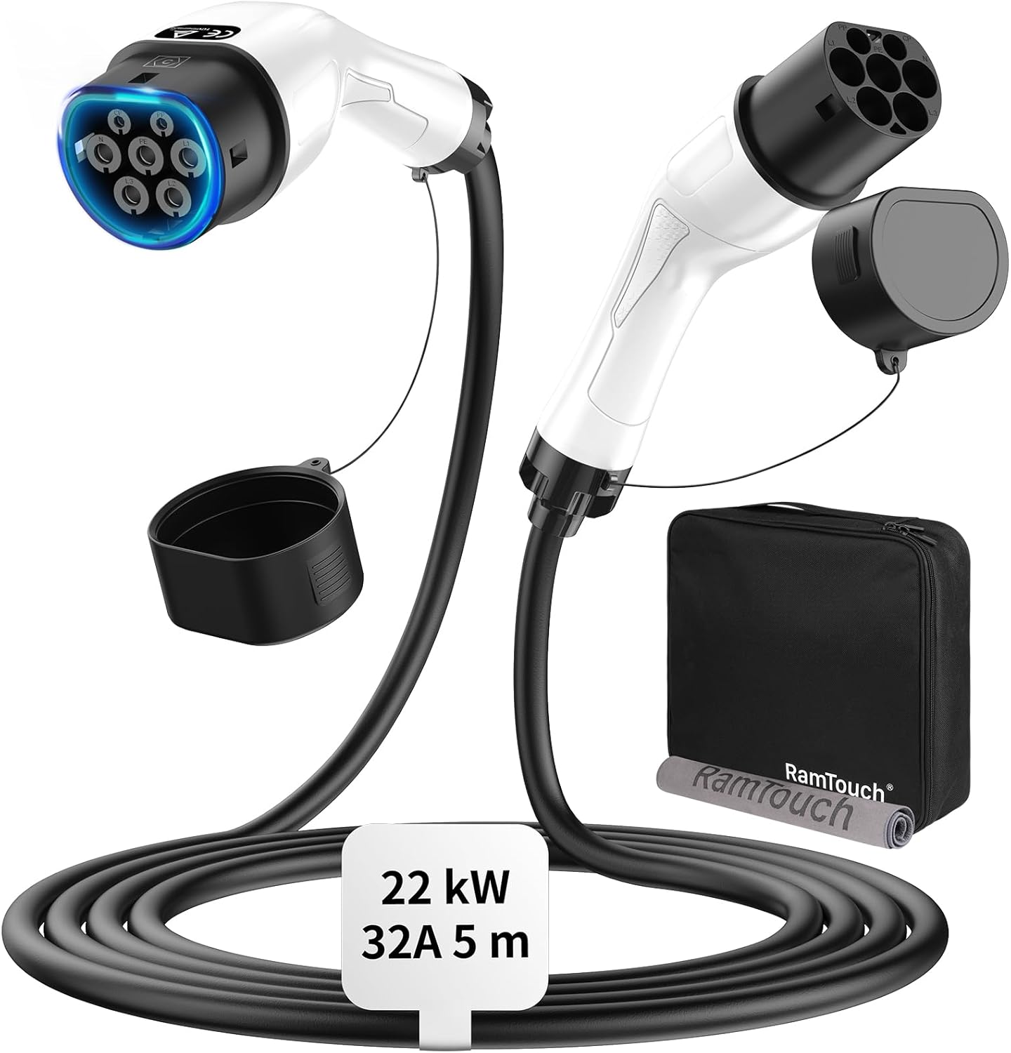 RamTouch EV Cable de Carga Tipo 2