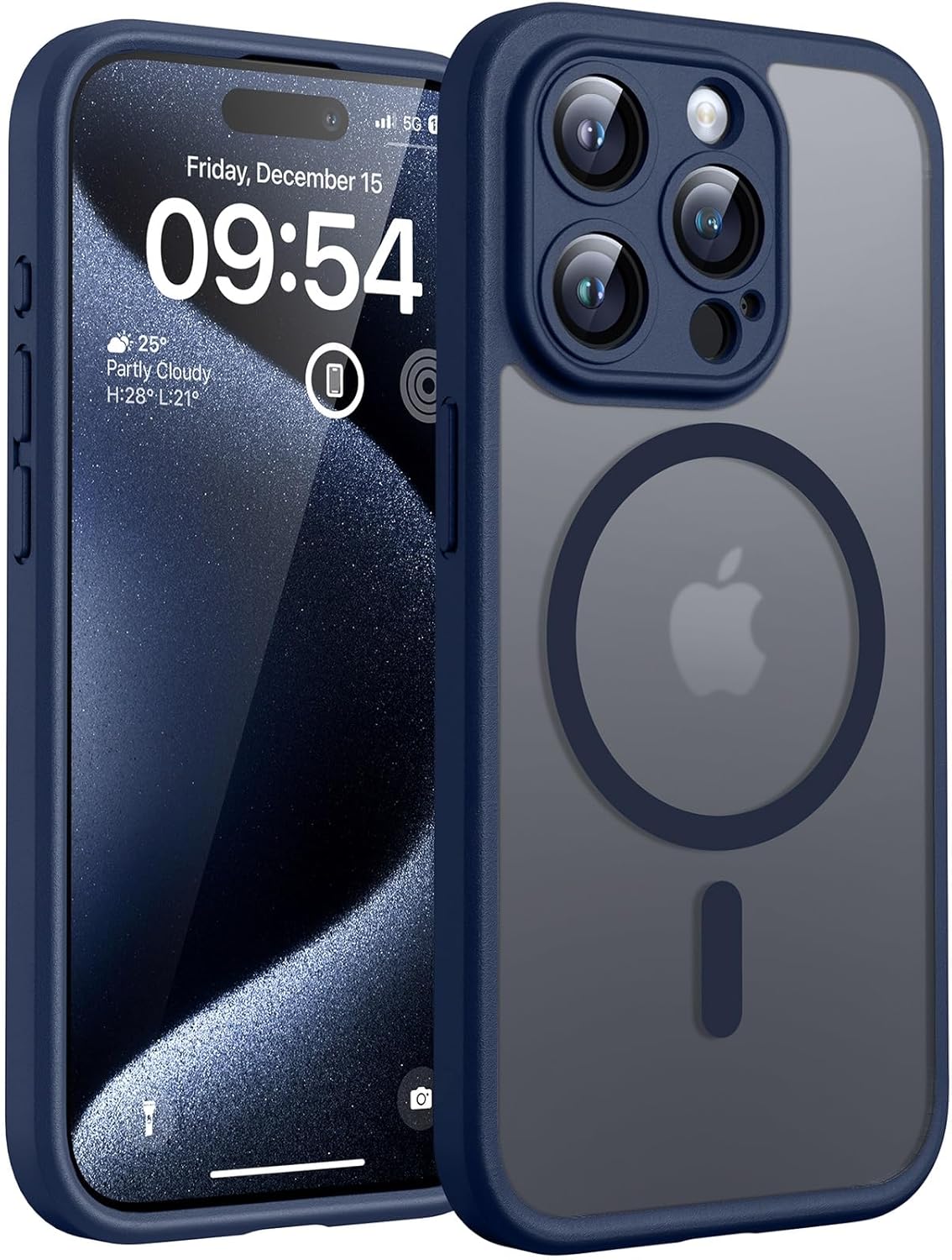 TOCOL Funda para iPhone 15 Pro, TOCOL Funda iPhone 15 Pro