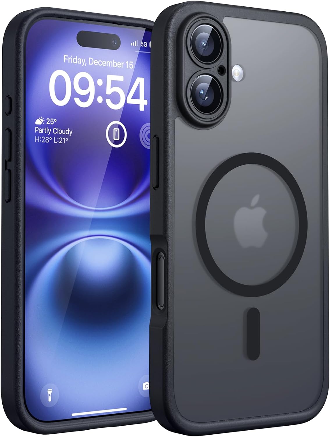 TOCOL Funda para iPhone 16, Funda TOCOL Funda iPhone 16 Funda