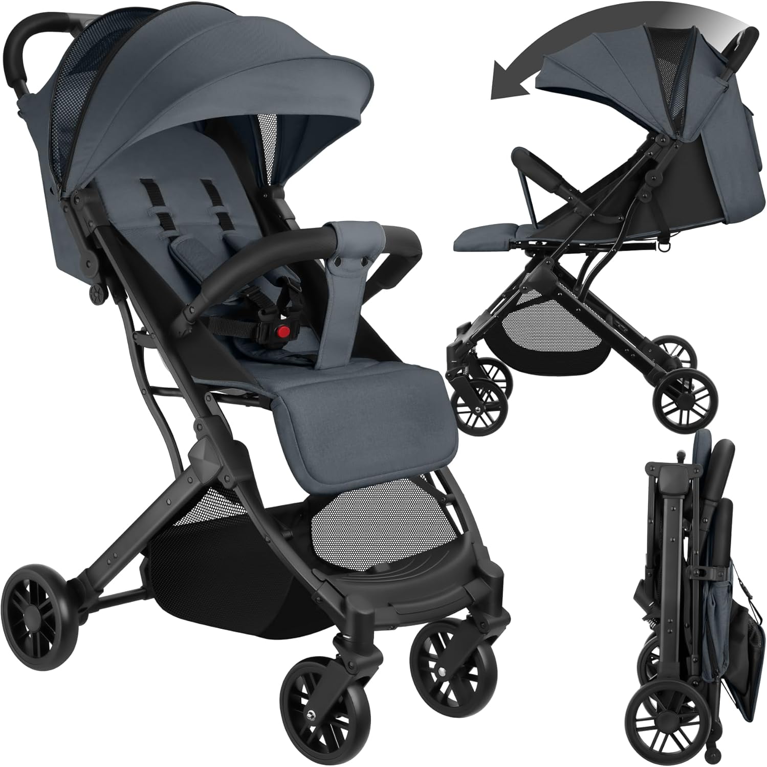 TecTake® Carrito Bebé Silla