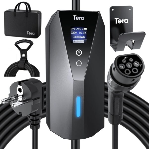 Tera Cargador EV portatil Tipo 2