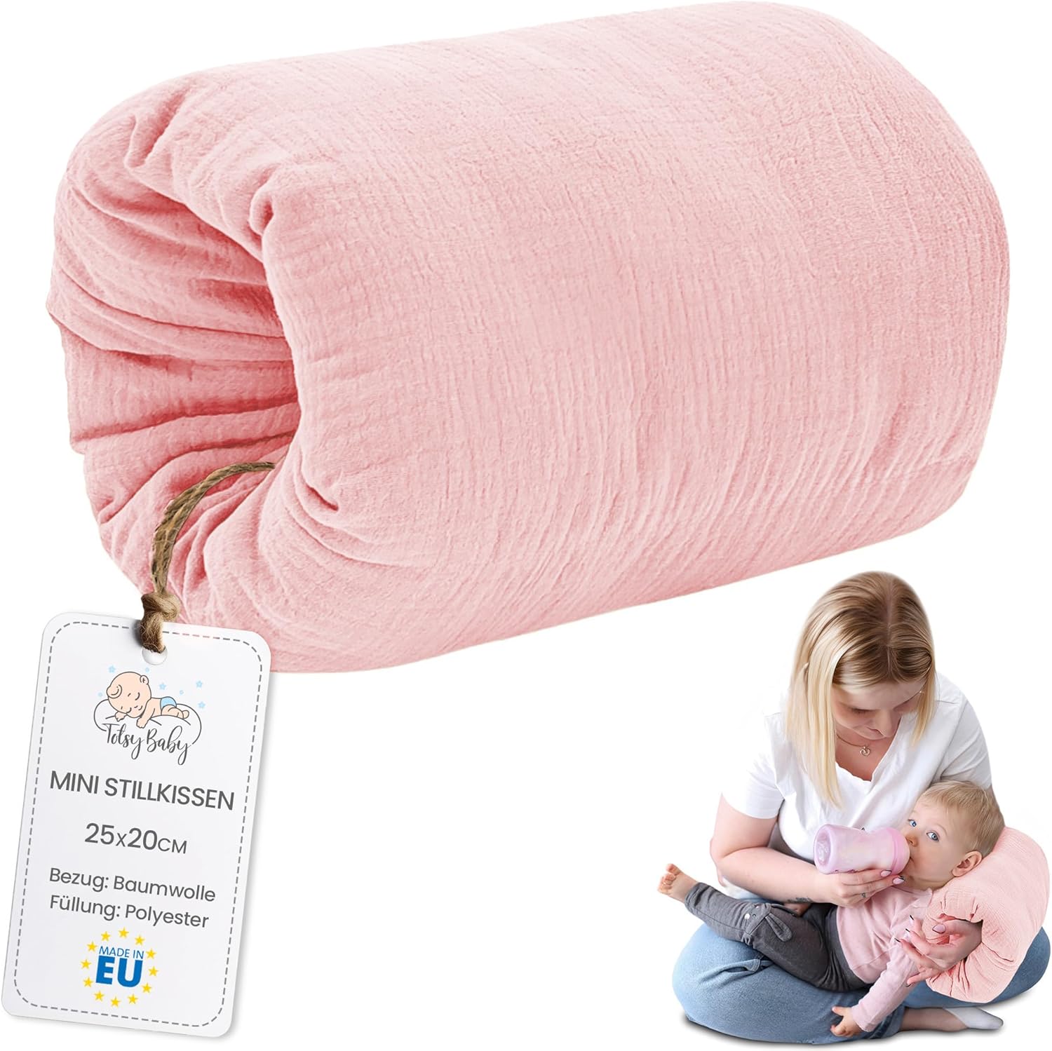 Totsy Baby Cojin Muselina Lactancia