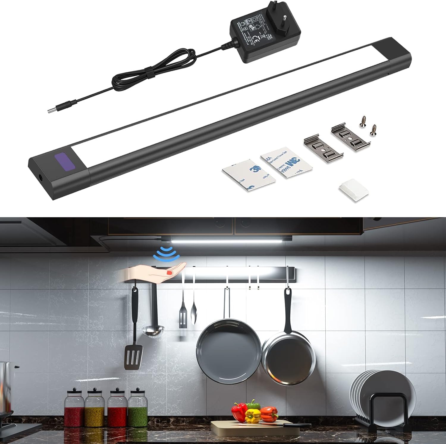 WOBANE Luz Led Cocina Bajo Mueble