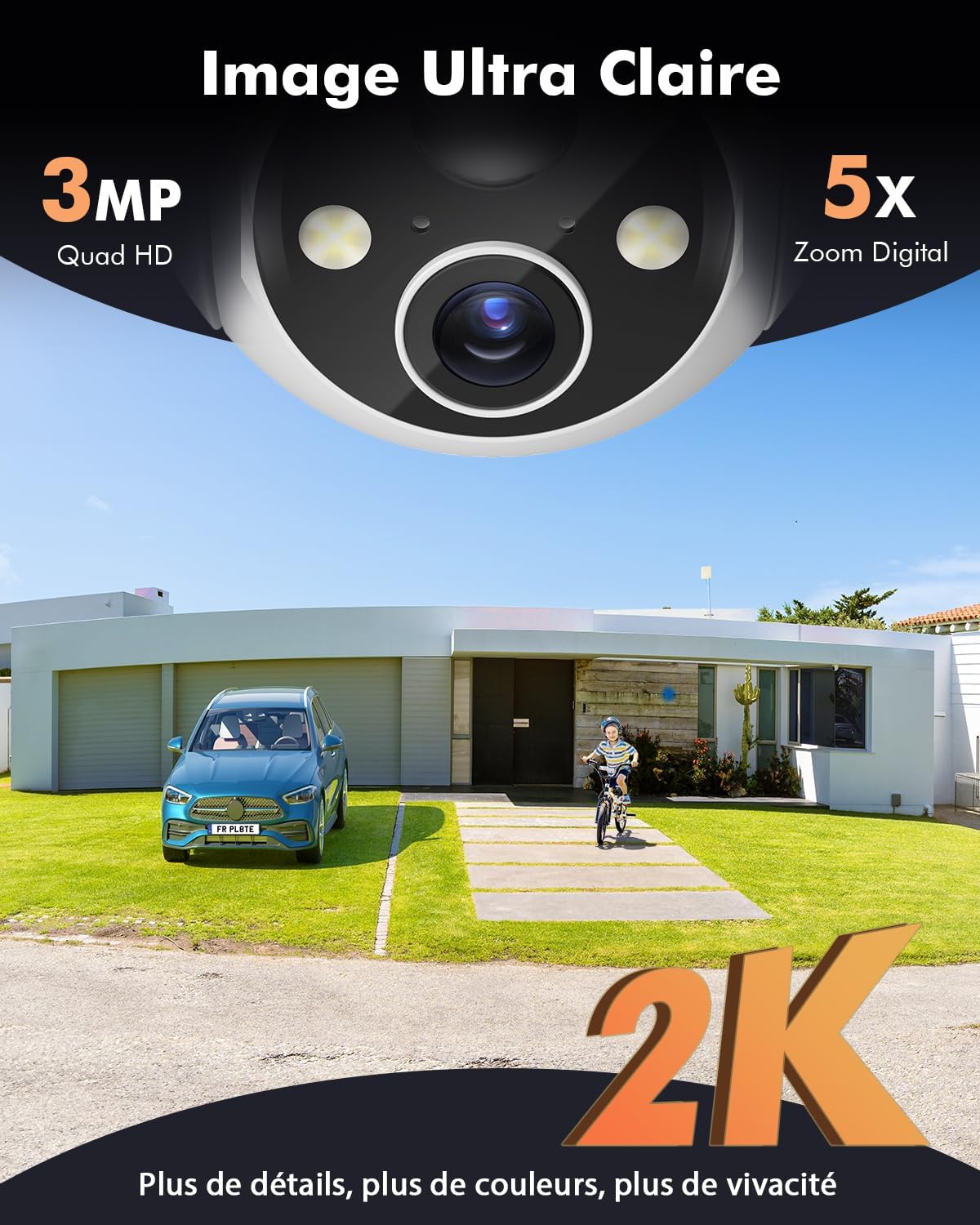 YESKANO Camara Vigilancia WiFi