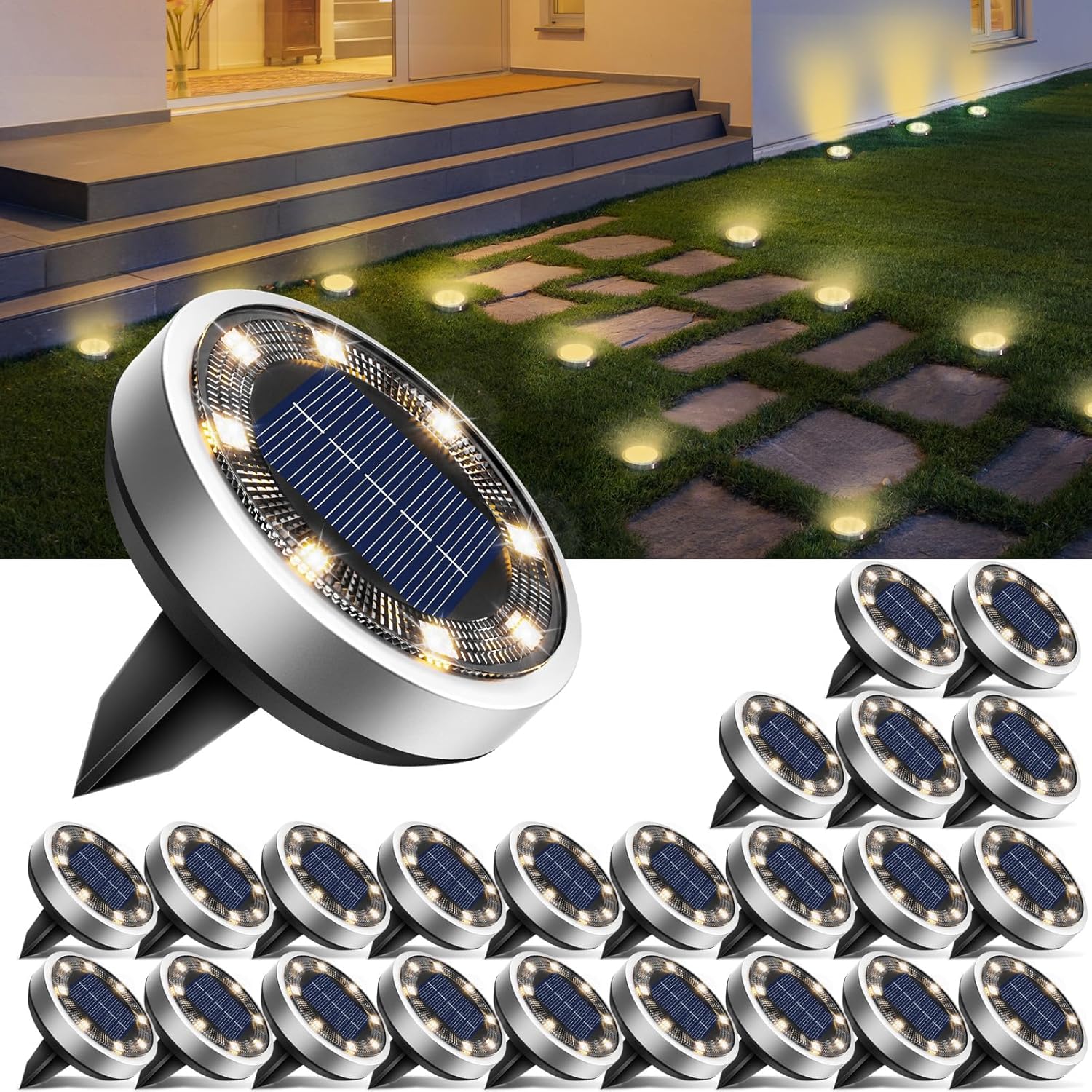 btfarm 24 Paquetes Luces Solares