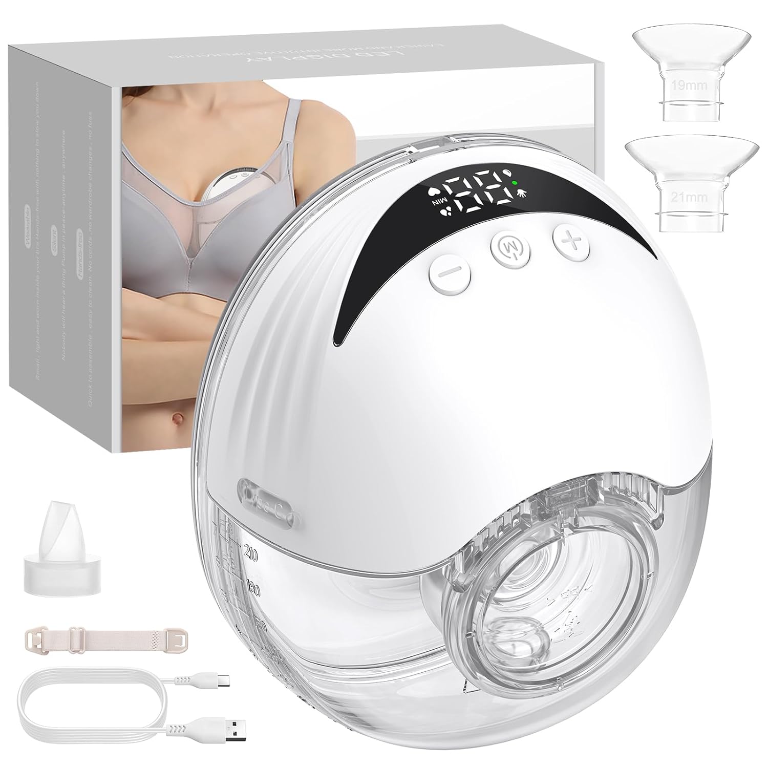 eSynic Sacaleches Eléctrico Manos