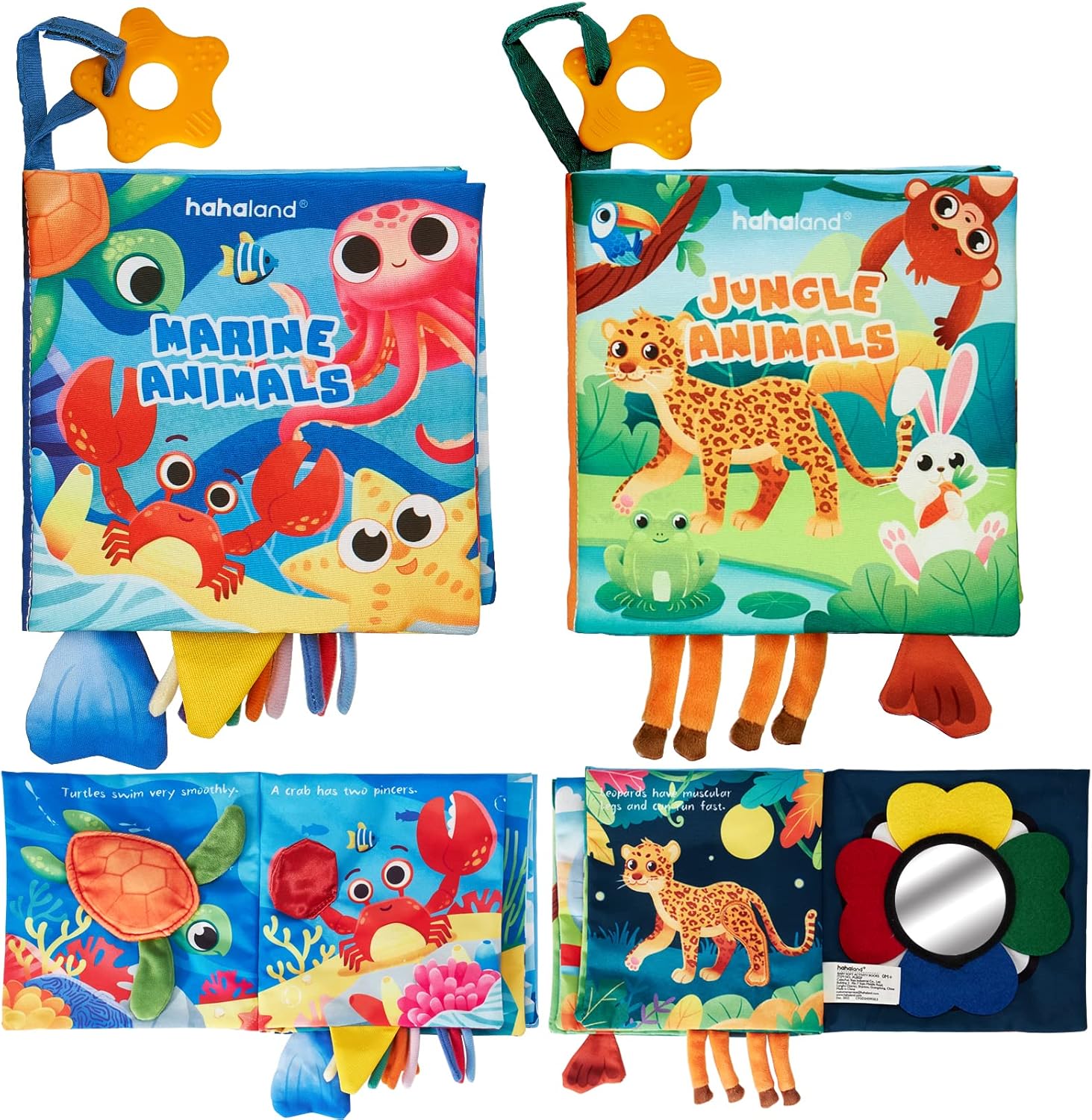 hahaland Libro Bebe 2 Piezas