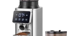 AMZCHEF Molinillo de Café Eléctrico AMZCHEF Molinillo de Café Eléctrico