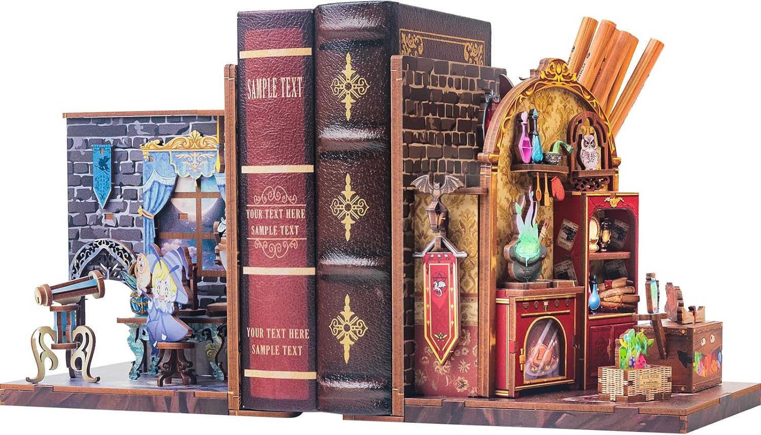 CUTEBEE Book Nook KitDIY Wooden