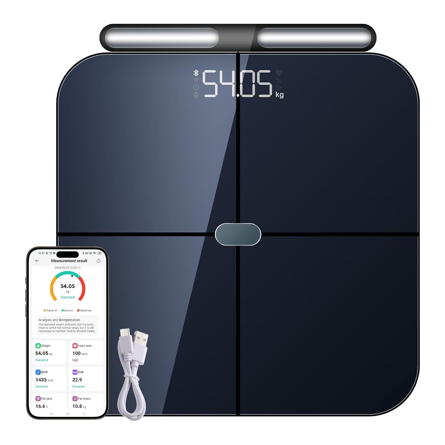 Healthkeep - Báscula conectada WIFI Healthkeep Báscula conectada WIFI