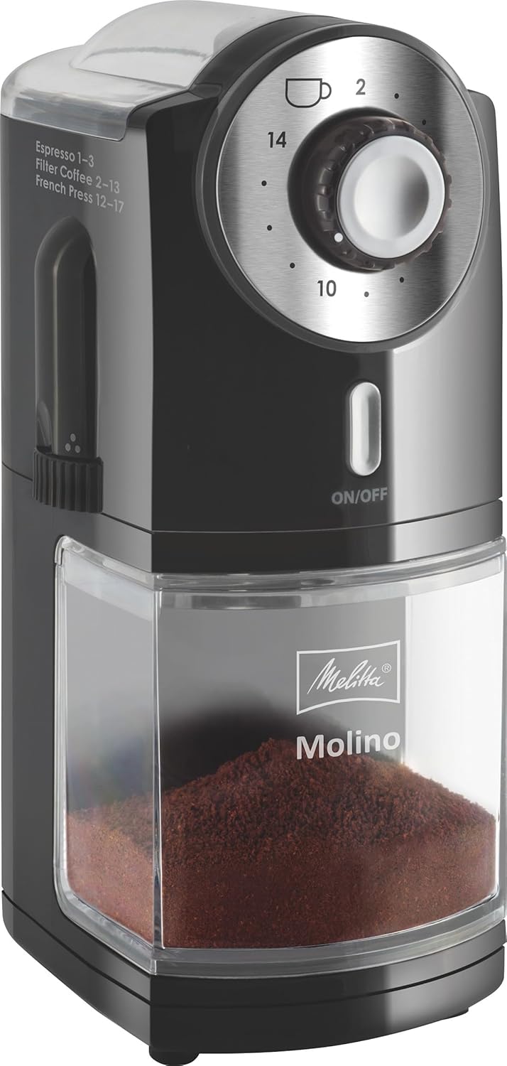 Melitta Molino 1019-02 - Molinillo Melitta Molinillo de café eléctrico