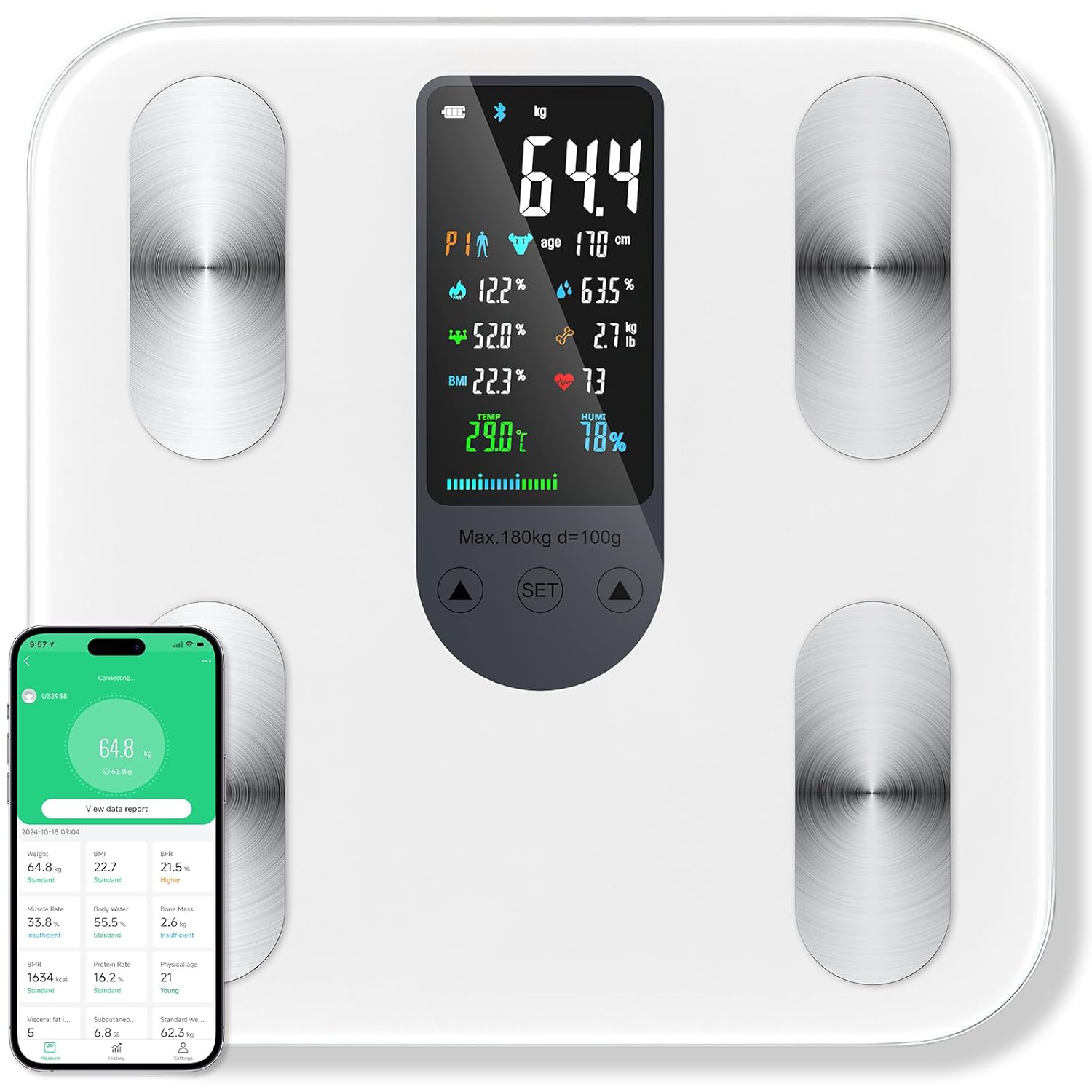 Báscula Grasa Corporal RWSRW