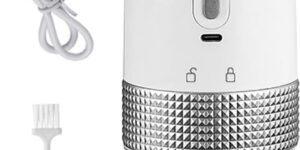 Rrlihjgu Molinillo de café, Molinillo de café eléctrico Rrlihjgu