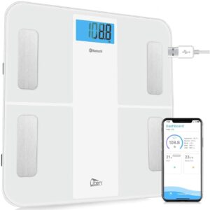 Uten Carga USB Báscula de Baño