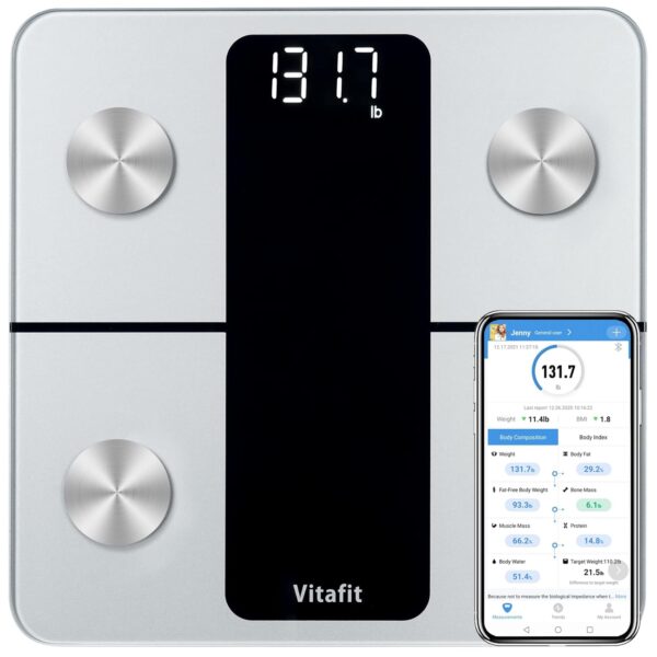 Vitafit Bascula de Baño Digital