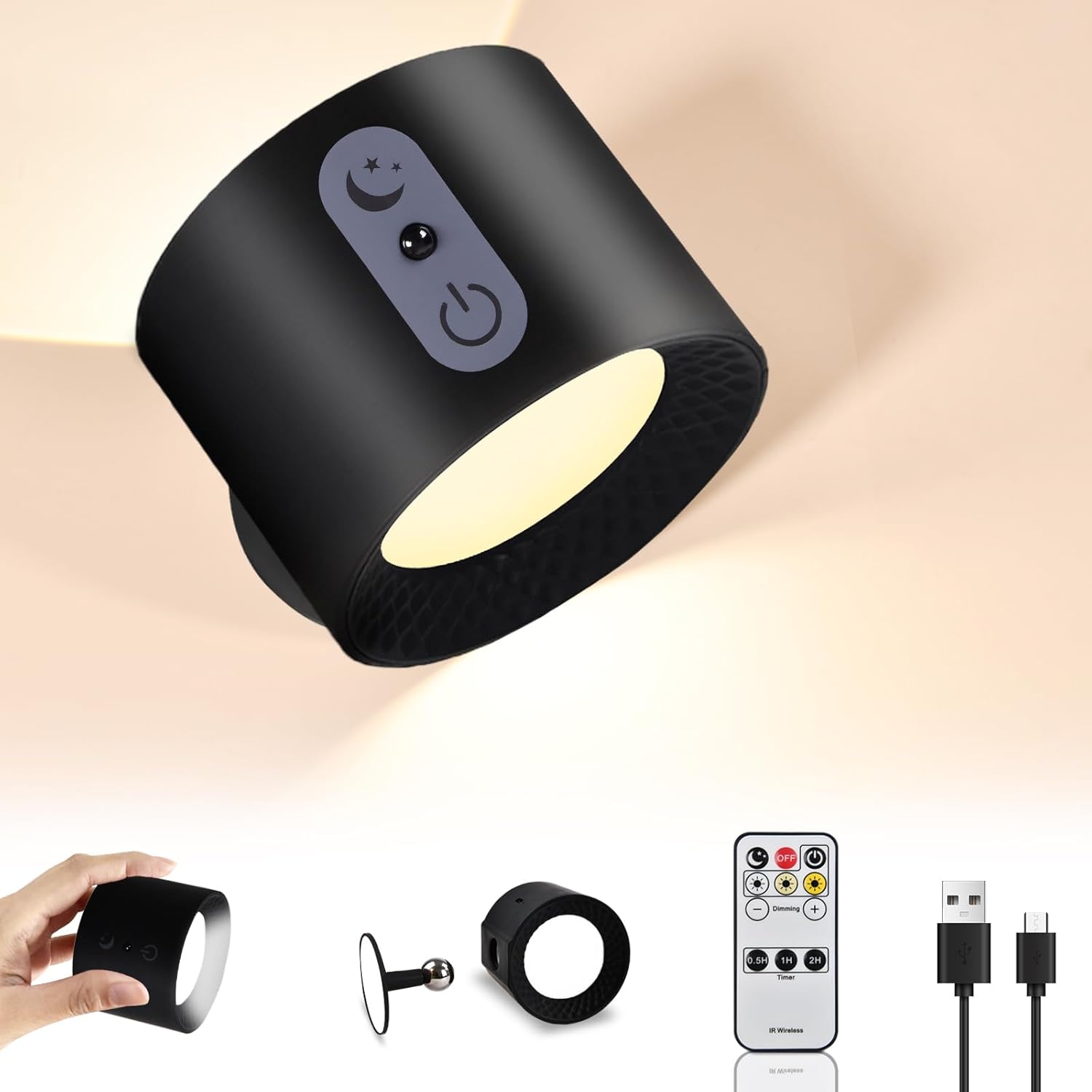 Wall Light Interior with Remote