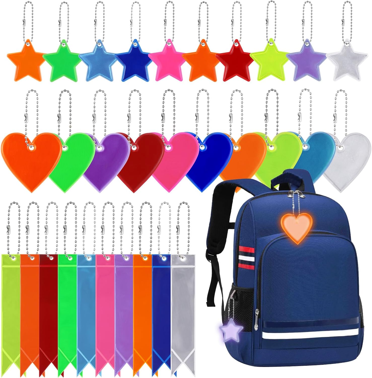 Zocipro Safety Reflective Pendants, Zocipro Safety Reflective Pendants