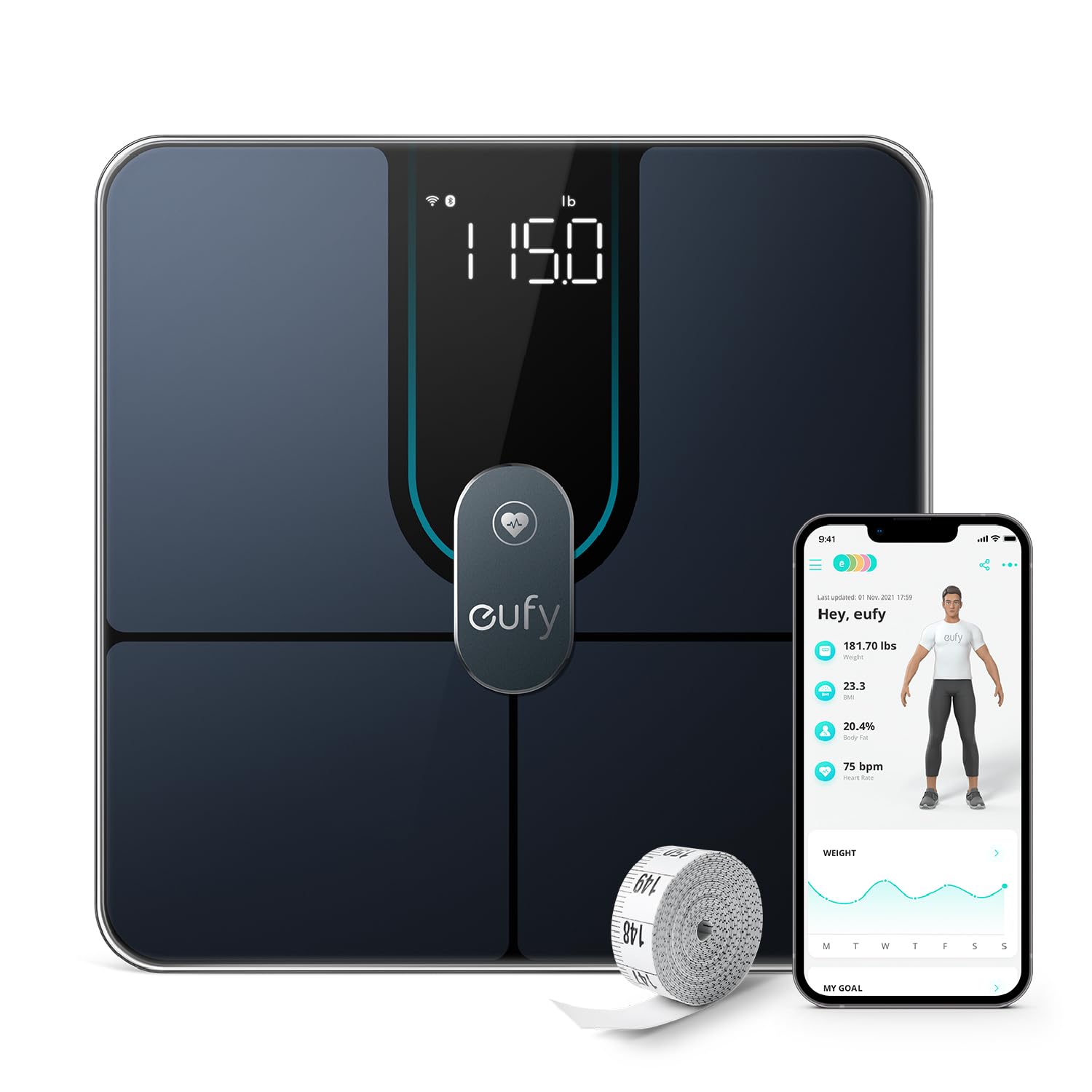 eufy P2 Pro Báscula de baño