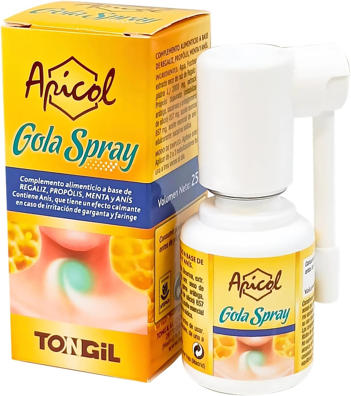 Apicol Gola Propolis Throat Spray