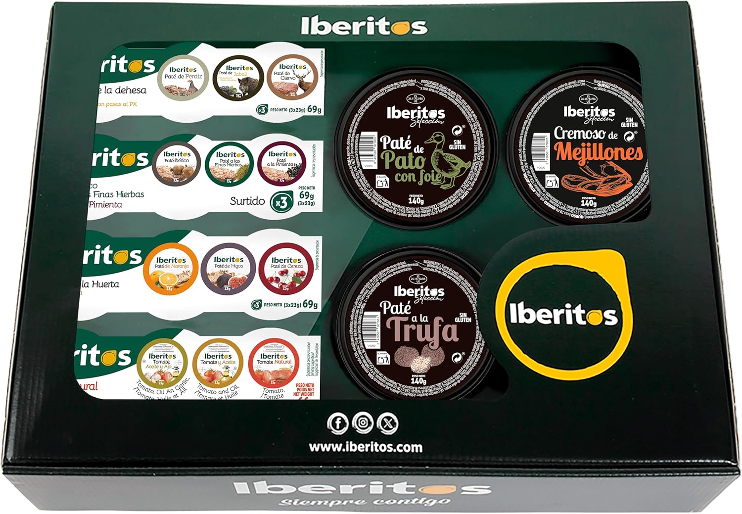 Iberitos Caja Surtida con Cremas