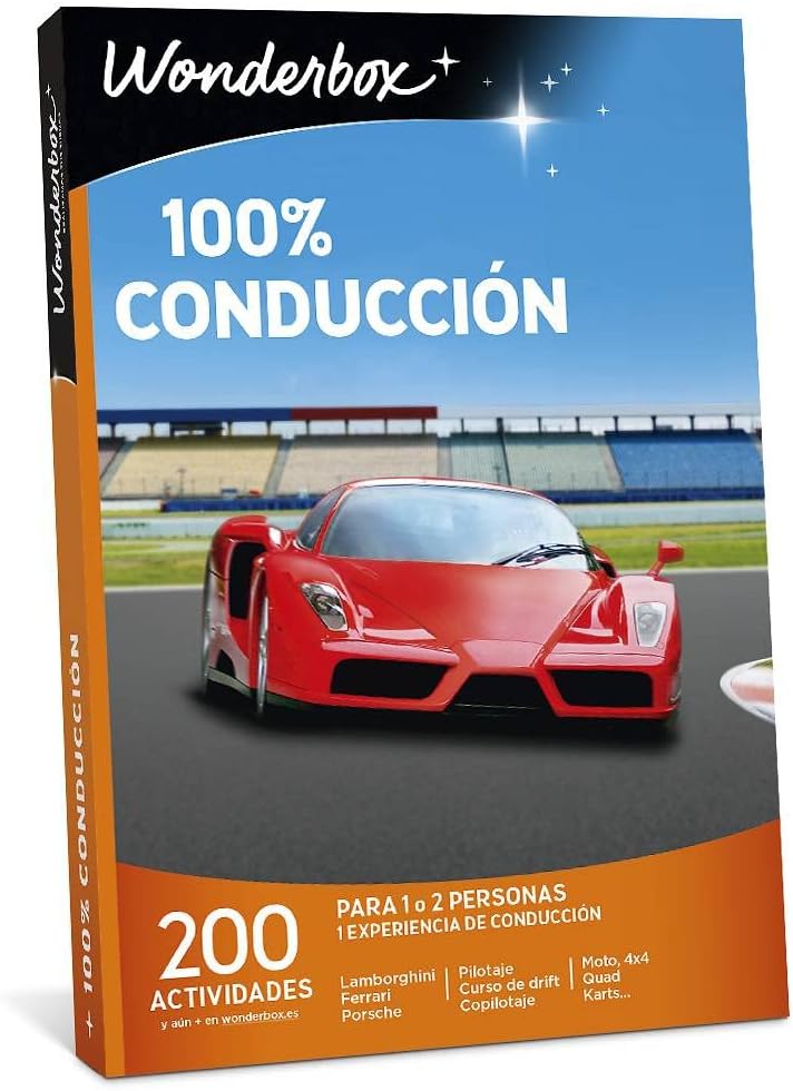 WONDERBOX Caja Regalo 100% Conducción