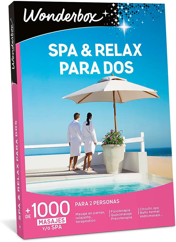 WONDERBOX - Gift Box - SPA & Relax WONDERBOX Caja Regalo SPA & Relax
