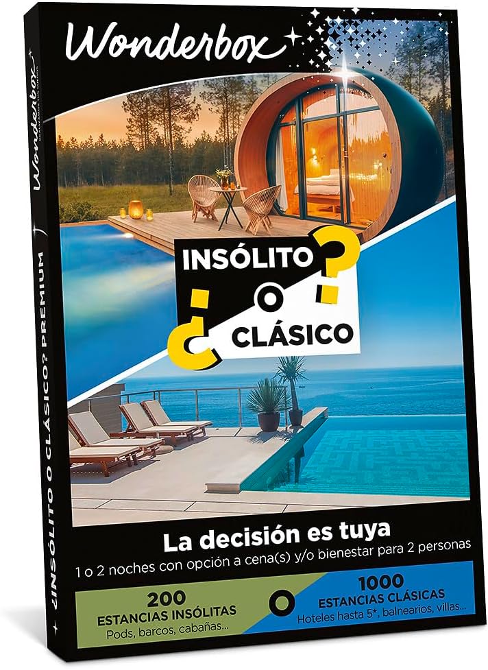 WONDERBOX - Gift Box - Unusual or Caja Regalo Insólito WONDERBOX