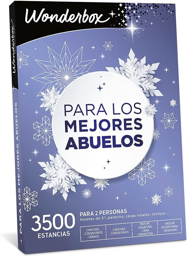 WONDERBOX - Gift Box - for the Best WONDERBOX Caja Regalo para los Mejores Abuelos