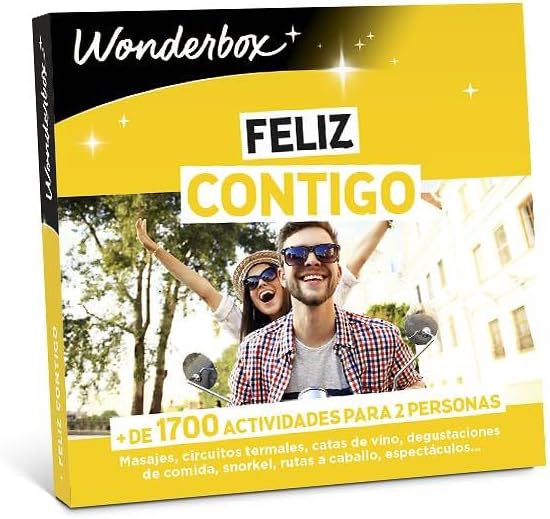 Wonderbox - Gift Box - Happy with Caja Regalo - Feliz contigo - Wonderbox