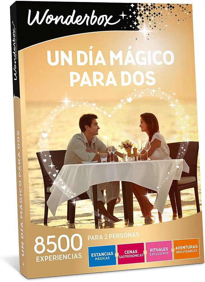 Caja Regalo Experiencia Dia MÁGICO para Dos WONDERBOX