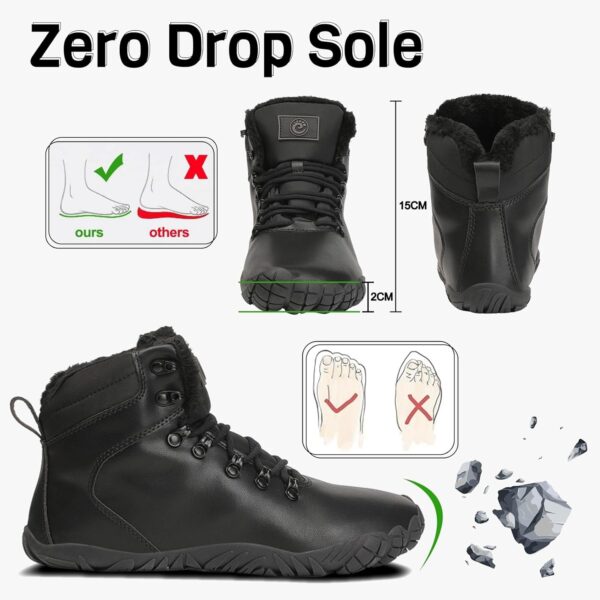 1763484142_Botas-Descalzas-Tobillo-Calido-De-Invierno.jpg Botas Descalzas Tobillo Cálido De Invierno