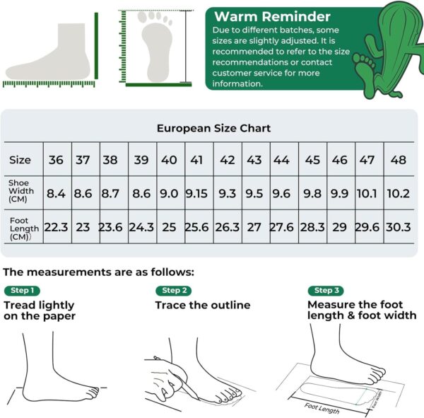 SAGUARO Zapatillas Descalzas Hombre