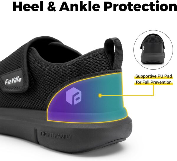 FitVille Zapatos anchos para hombre