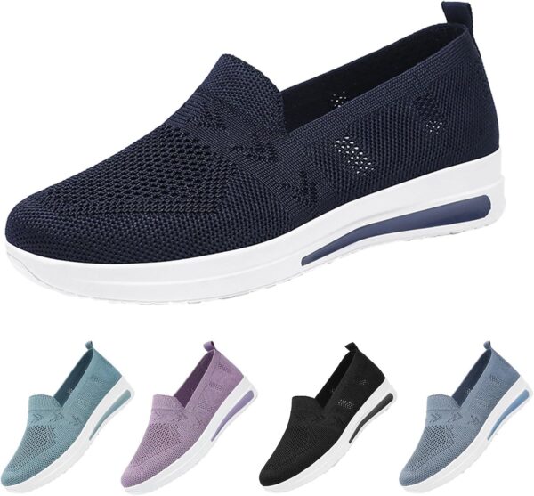 Zapatillas Mujer Vestido Blanco