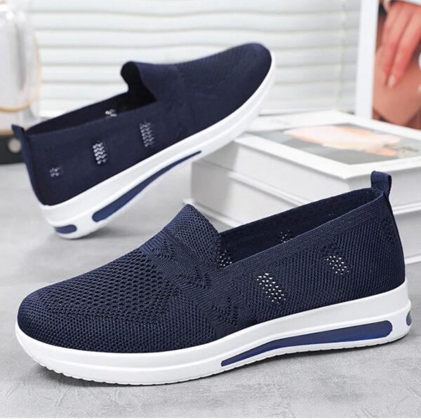 Zapatillas Mujer Vestido Blanco