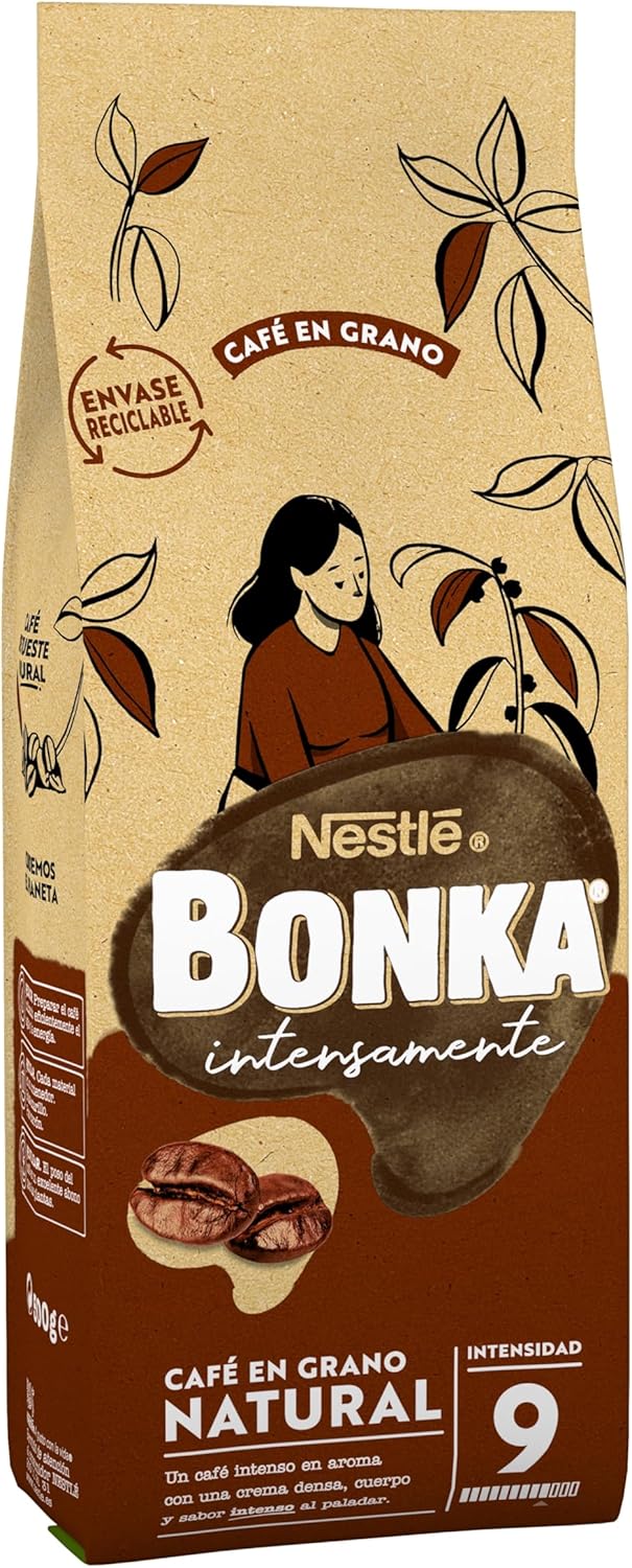 Café en Grano Bonka Natural 500g