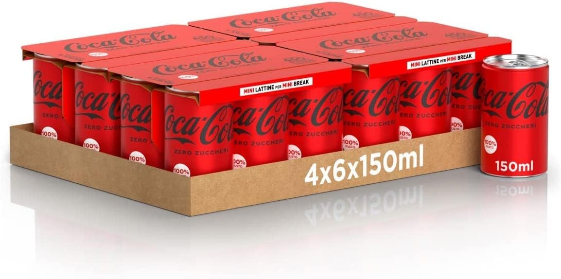 Coca Cola Cero Azúcar 150ml Mini